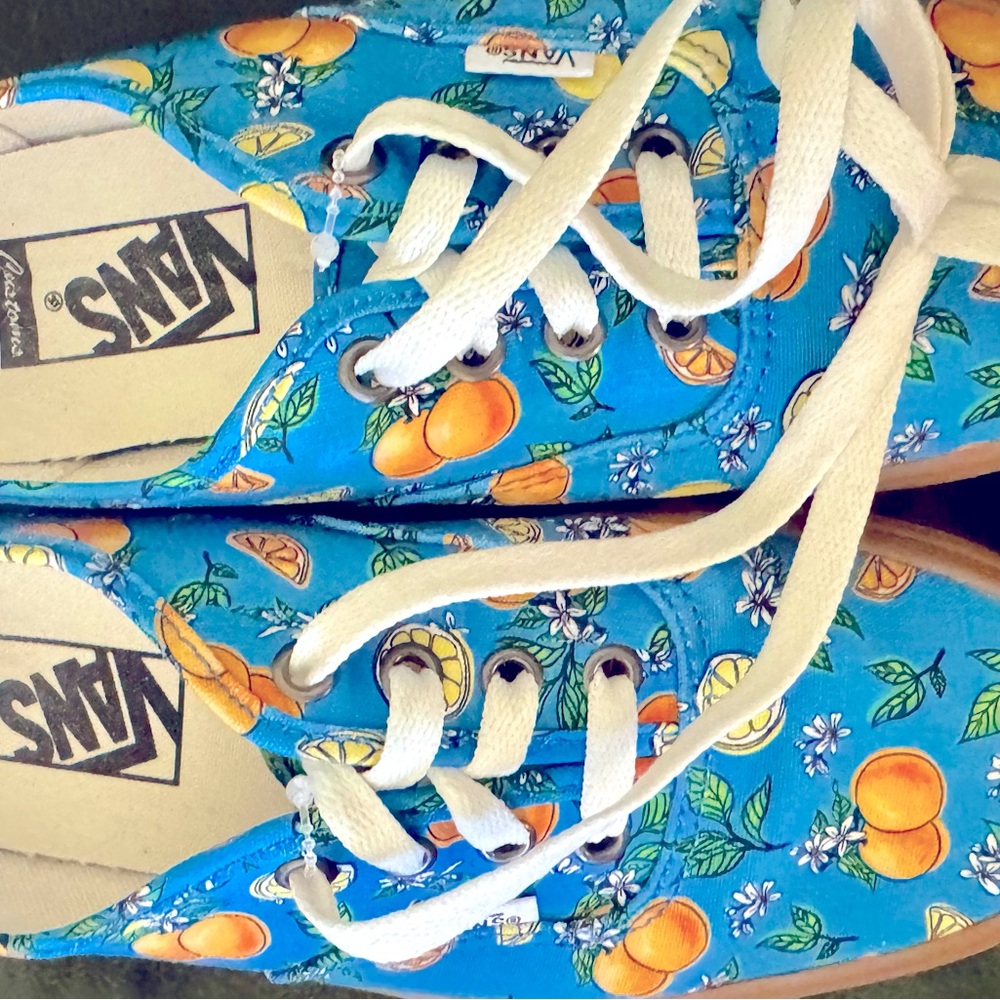 Vans Vault Og Authentic Lx Citrus/ Spring Brick O… - image 2